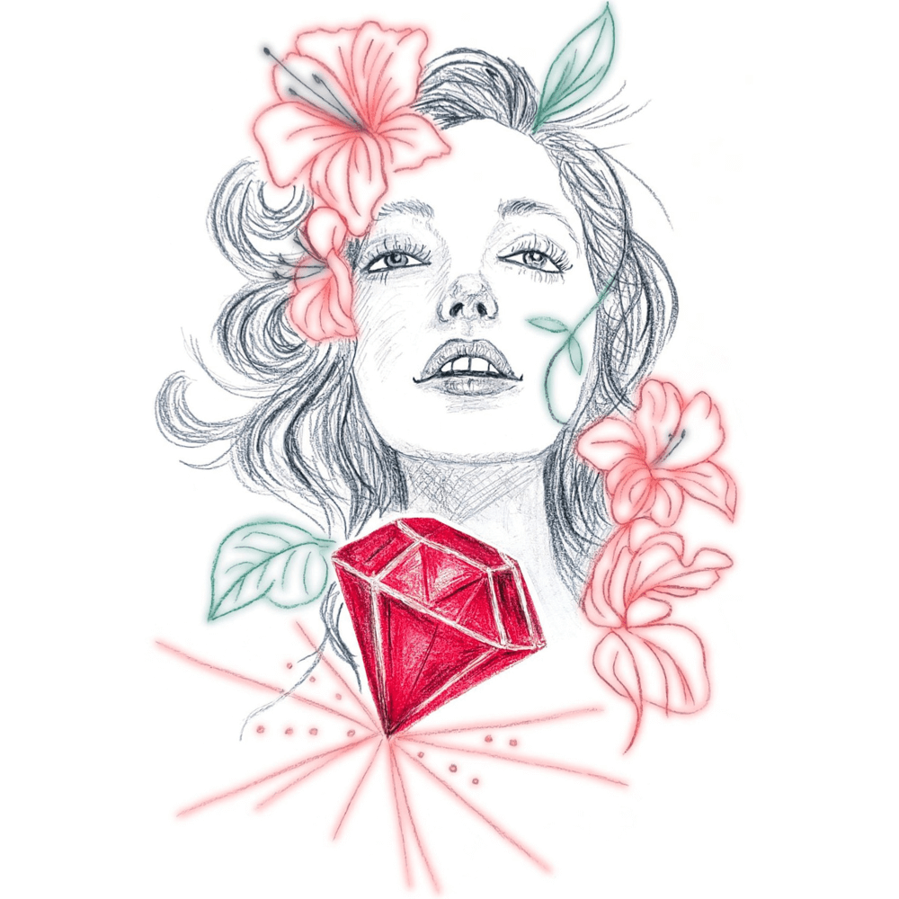 Rubínová síla ženy