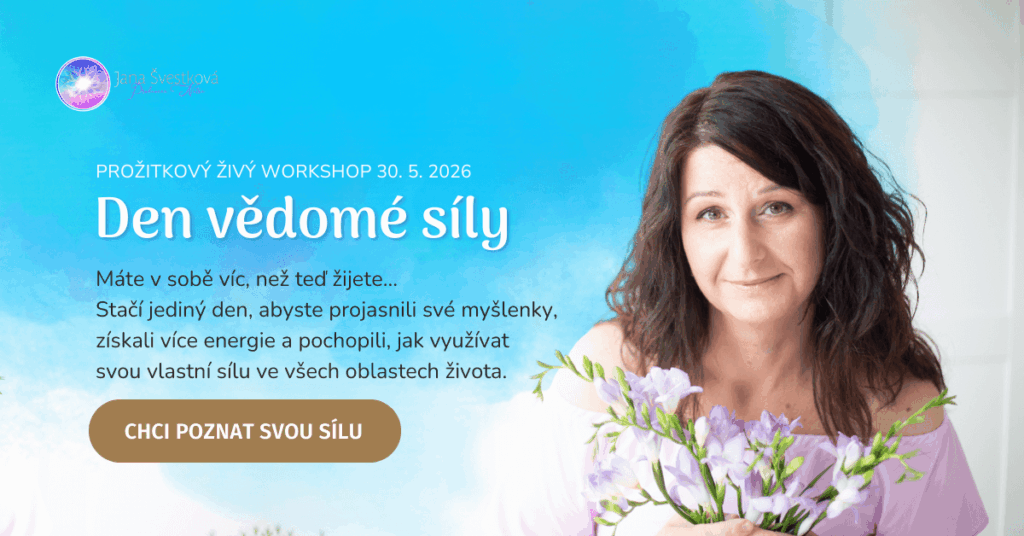 Celodenní praktický workshop Den vědomé síly