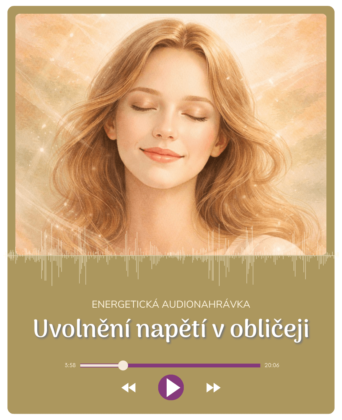 Audionahrávka Uvolnění napětí v&nbsp;obličeji