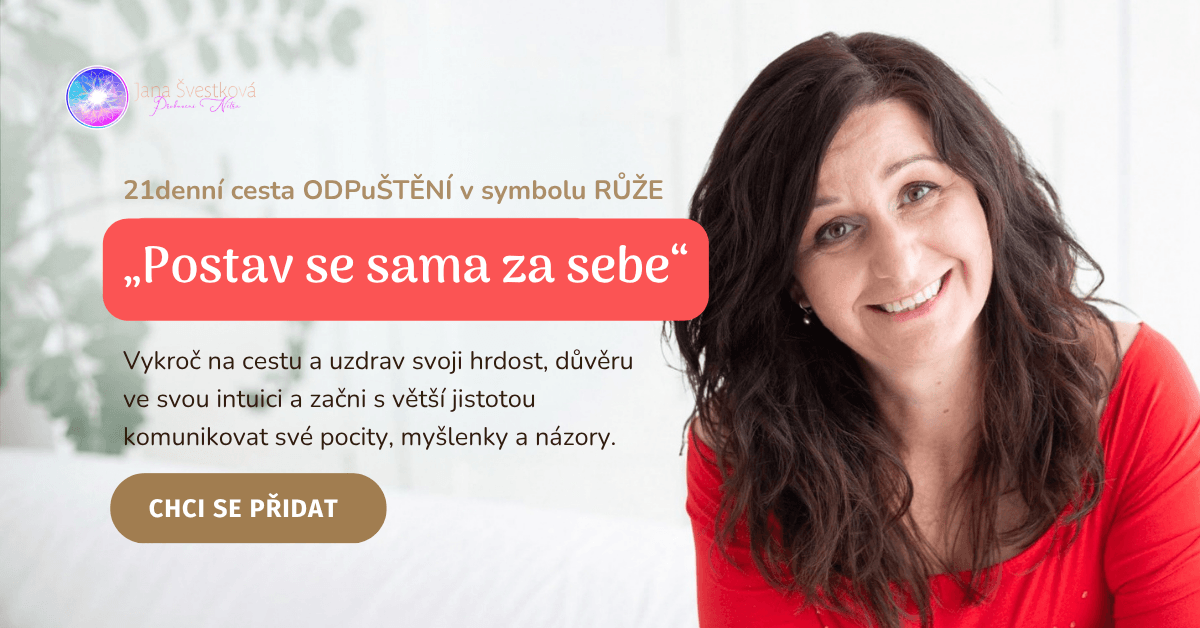 Postav se sama za sebe - 21denní cesta ODPuŠTĚNÍ v symbolu růže